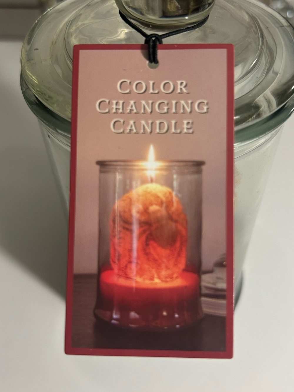Threshold Color Changing LED Candle Spooky Spider. 12.45 oz NWT